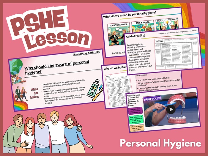Personal Hygiene PSHE