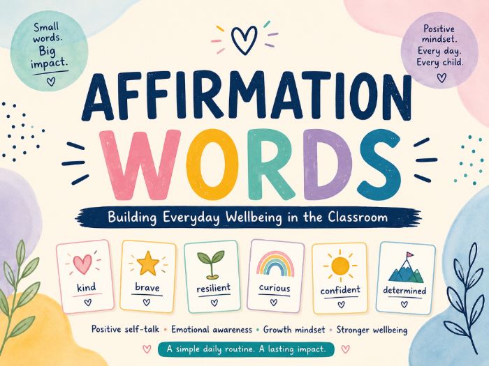 Everyday Classroom Wellbeing - Affirmations