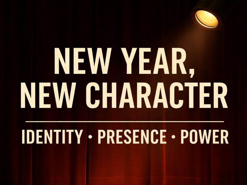 New Year, New Character | Identity, Presence & Performance Reset for Drama(Back-to-School / January)