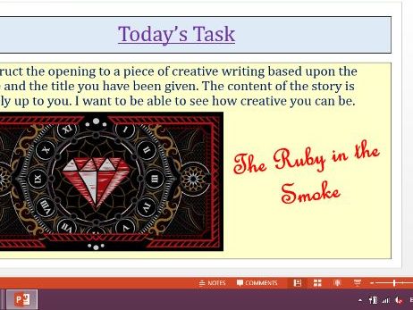 KS3 Ruby in the Smoke SOW