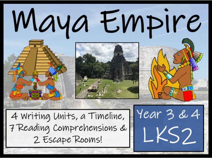 Maya Empire Mega Bundle of Activities | Year 3 or Year 4