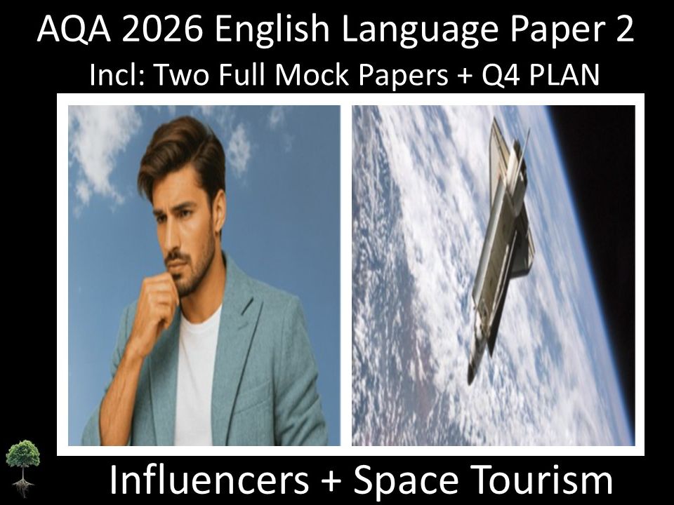Two AQA 2026 GCSE English Language Paper 2 Mocks | Q4 PLAN