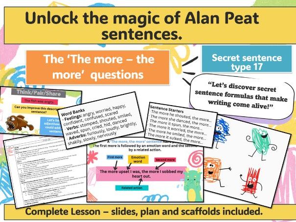 'The more, the more'  sentence - COMPLETE LESSON (ALAN PEAT) FULLY UPDATED 2025