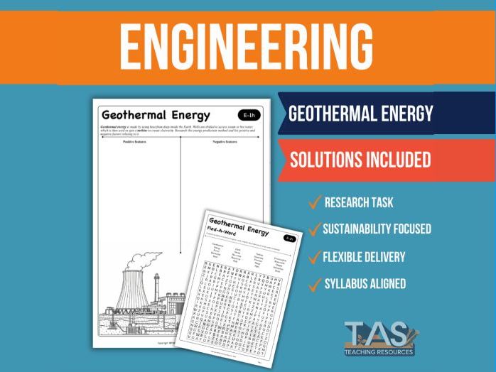 Geothermal Energy Research Lesson