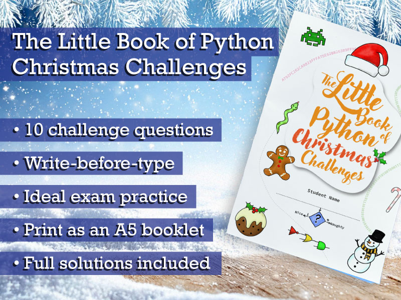 The Little Book of Python Christmas Coding Challenges