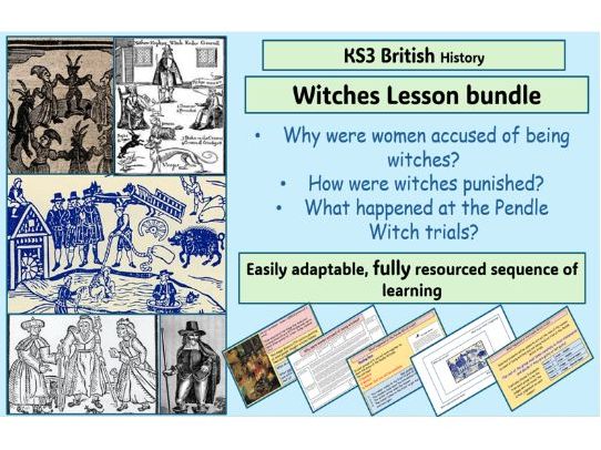 16th and 17th Witchcraft - 3 lesson bundle
