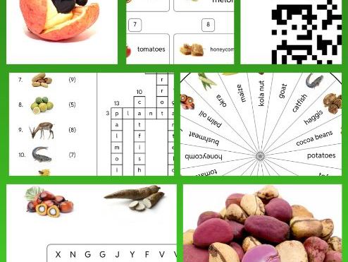 The Kingdom of Benin - Food Worksheets
