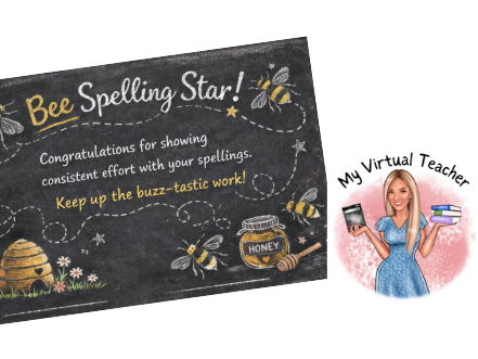 Spelling Certificate