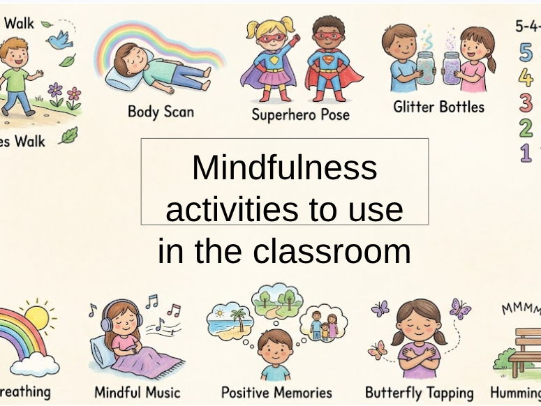 Mindfulness activities for children