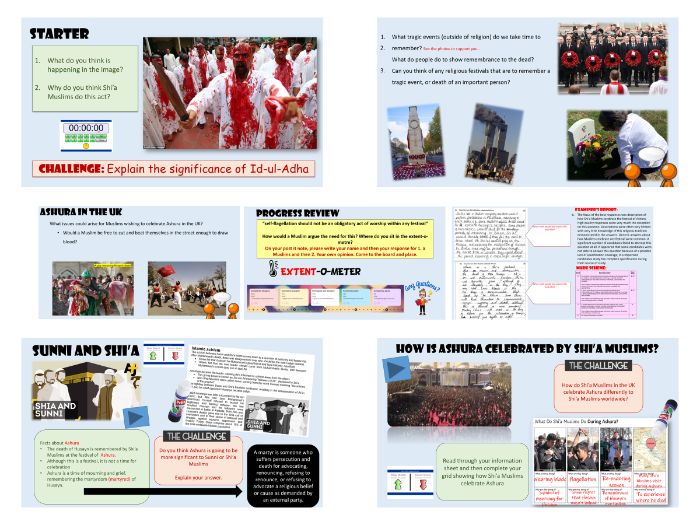 GCSE Islam Practices - lesson 12 Ashura