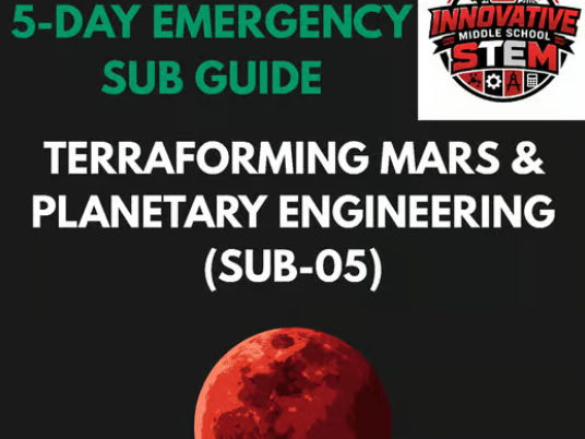 Terraforming Mars 5-Day Emergency Sub Plan
