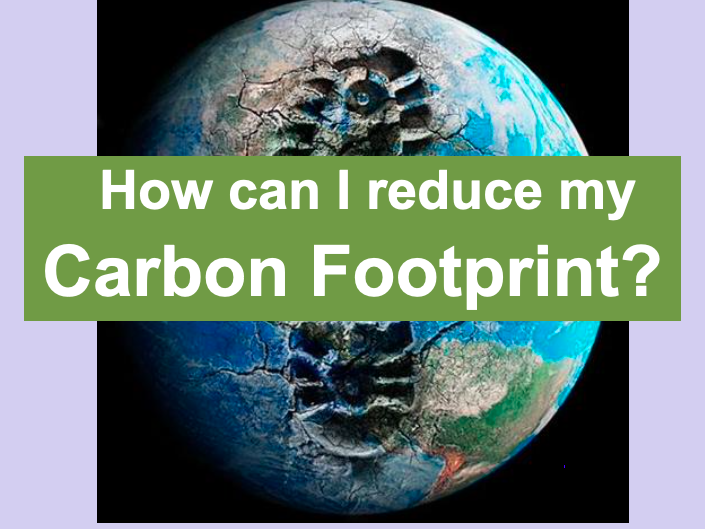 How can I reduce my Carbon Footprint?