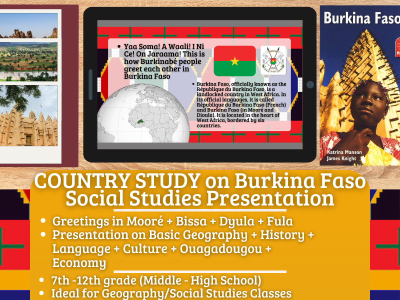 Country Study Presentation on Burkina Faso - Western Africa