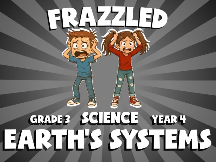Earth’s Systems FRAZZLED Science Game | No-Prep Year 4 Review Activity