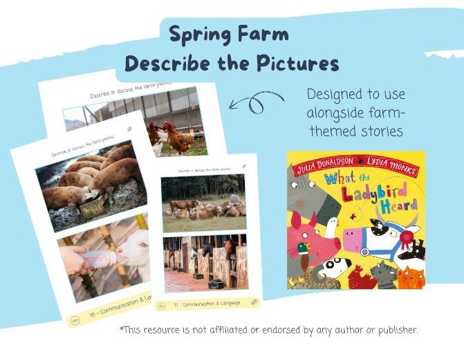 Spring Farm Describe the Pictures
