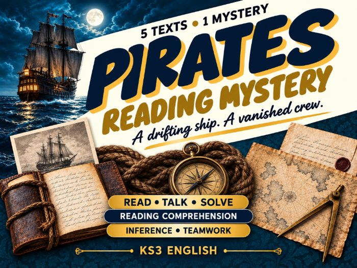 Pirates Reading Mystery | KS3 Inference
