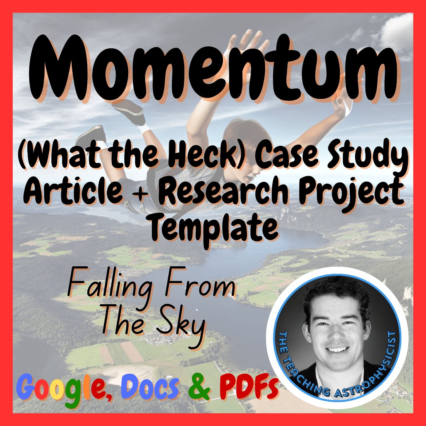 Momentum Case Study + Article + Research Project Template (Webquest) Bundle
