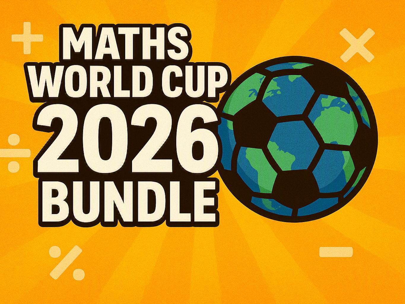 Mega Summer Maths Bundle (World Cup and Wimbledon)