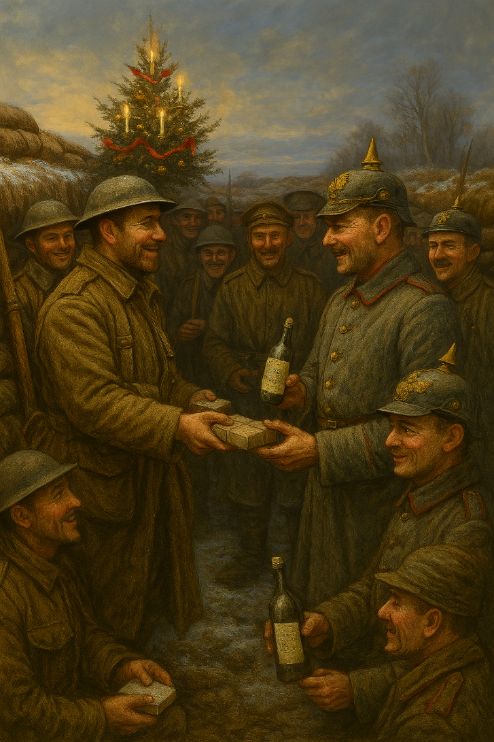 WHAT WAS THE CHRISTMAS TRUCE OF 1914???