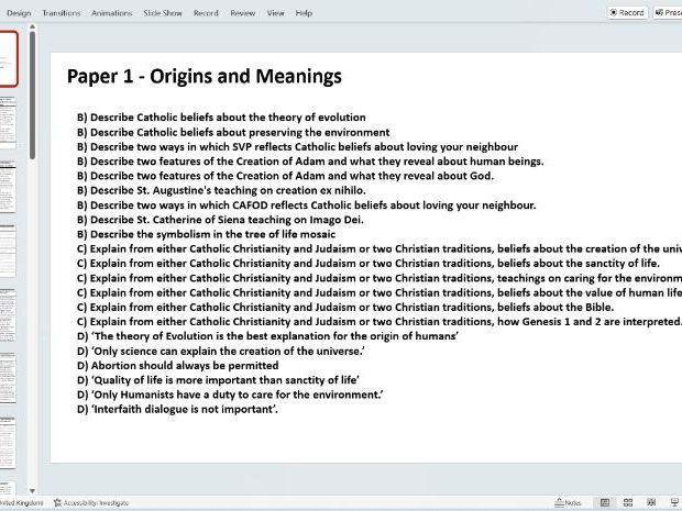 Eduqas WJEC Religious Education - Model Answers - Paper 1.
