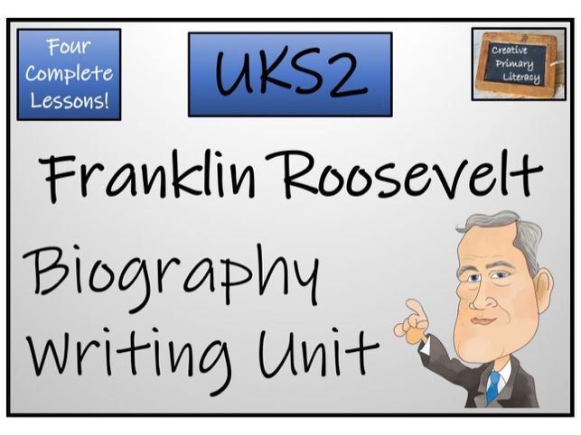 UKS2 History - Franklin Roosevelt Reading Comprehension & Biography ...