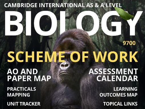 CAIE AS & A Level Biology 9700 — Complete 2-Year Scheme of Work for 2027 - 2030 syllabus