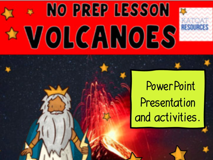 Volcanoes - No Prep Lessons - PowerPoint™