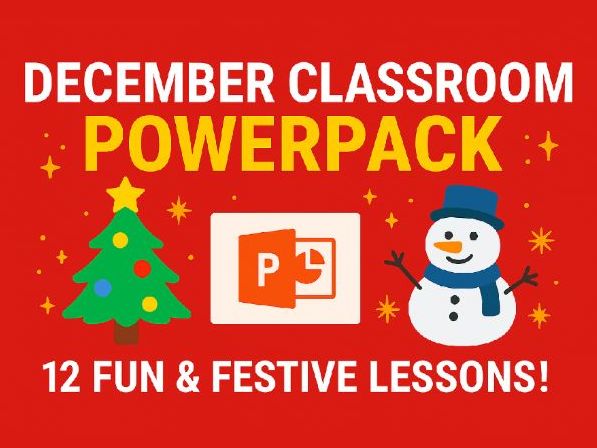 December Classroom PowerPoints – 12 Engaging Lessons & Displays for Teachers
