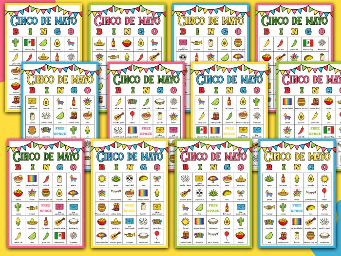 Cinco De Mayo Bingo