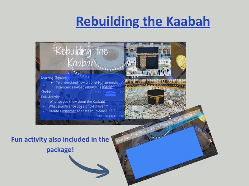 The Rebuilding of the Kaabah and the Holy Prophet - Seerah Lesson 5 | Islamic Studies