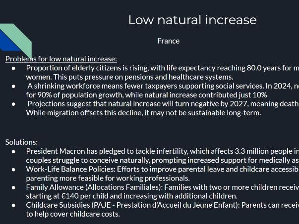 IGCSE Cambridge Geography Case Studies