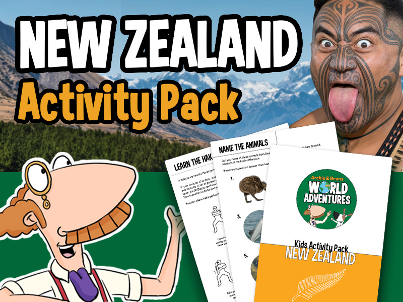 New Zealand Activity Pack