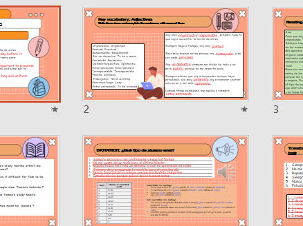 Spanish New GCSE: M5 School-Lesson 6: ¿Qué tipo de alumno eres?