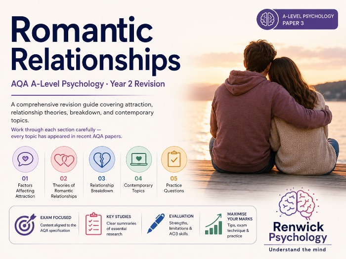 Romantic Relationships | AQA A-Level Psychology | Year 2 Revision Guide