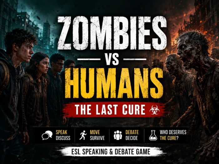Zombies vs Humans: Speaking & Debate Game
