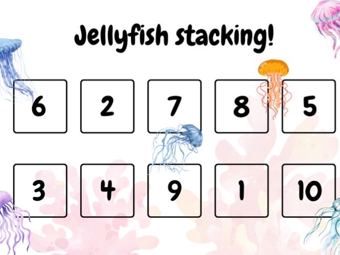 Jellyfish cub stacking