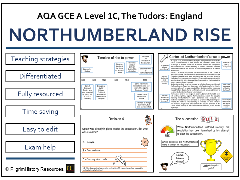 Northumberland’s Rise: How Did Dudley Seize Power? | AQA A Level History