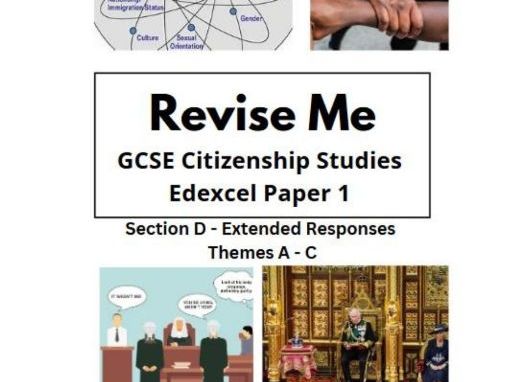 GCSE Citizenship Paper 1 Section D Workbook