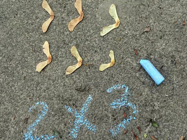 Year 2  Outdoor Maths Adventures: Number & Place Value Activities