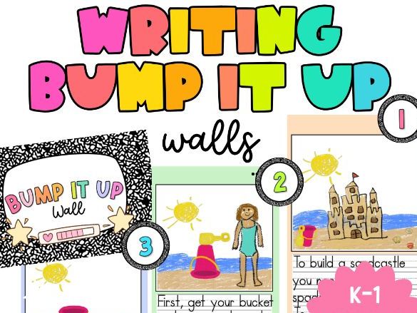 Writing Bump It Up Walls Student Writing Goals
