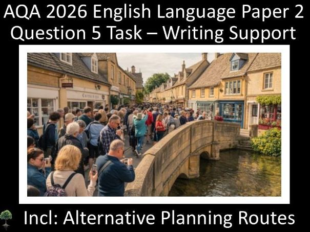 Question 5: AQA 2026 English Language Paper 2 | Tourism and Overcrowding