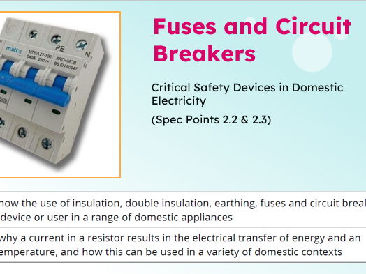 IGCSE Physics: Fuses and Circuit Breakers | Edexcel Modular | Unit 2 | L12