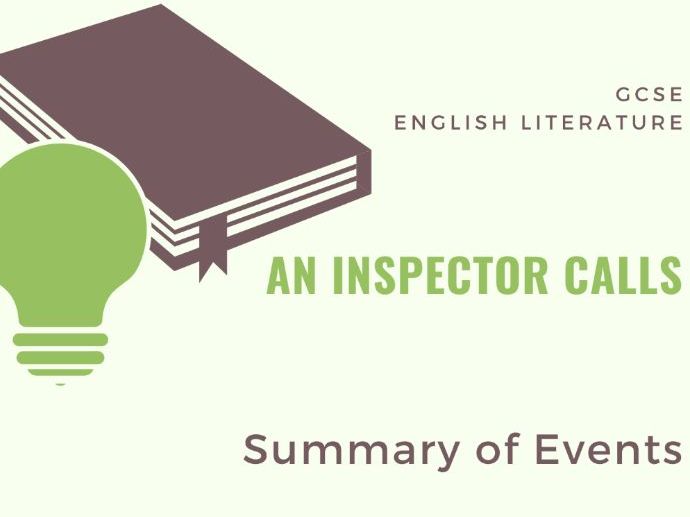 An Inspector Calls - Summary of Key Events