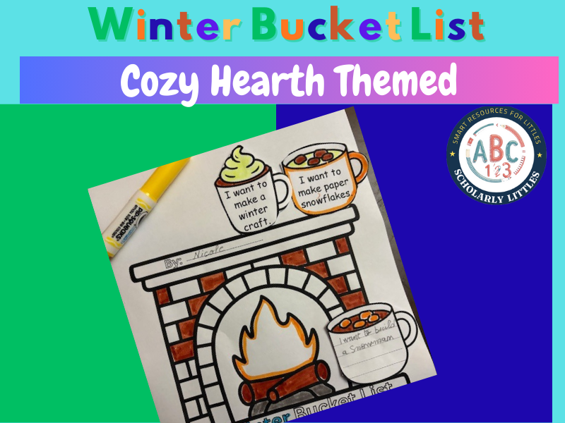 Winter Bucket Craft – Themed Cozy Hearth