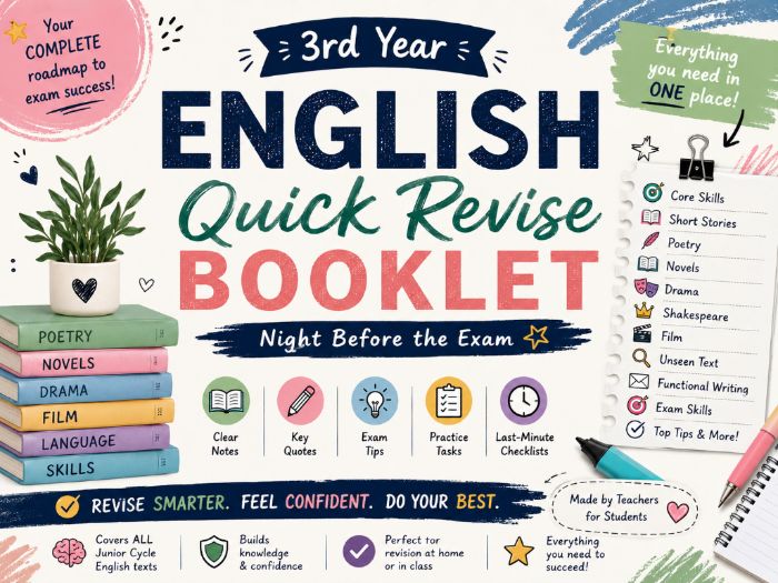 Junior Cycle English Revision Booklet