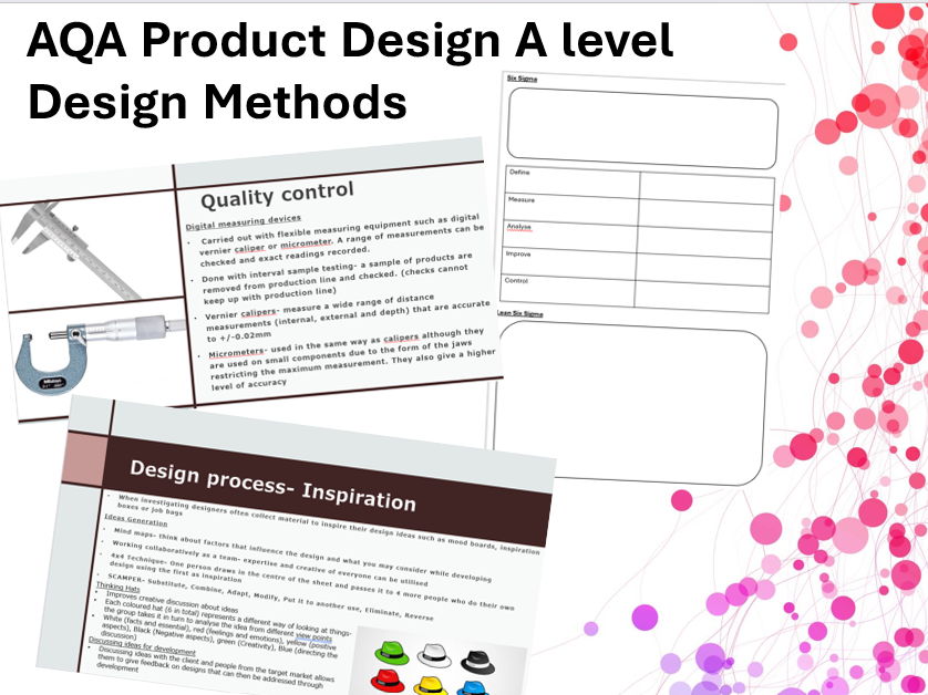 AQA Product design Paper 2- Design Methods
