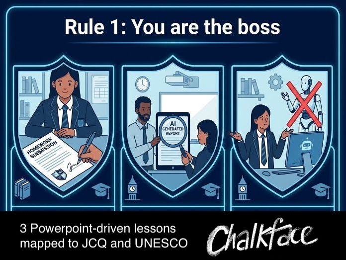 Using AI Constructively KS3 PSHE & RSHE, 3-lesson scheme