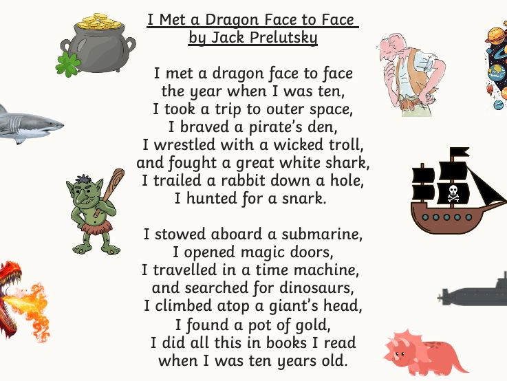Ready, Steady, Write! – I Met a Dragon Face to Face | Creative Writing