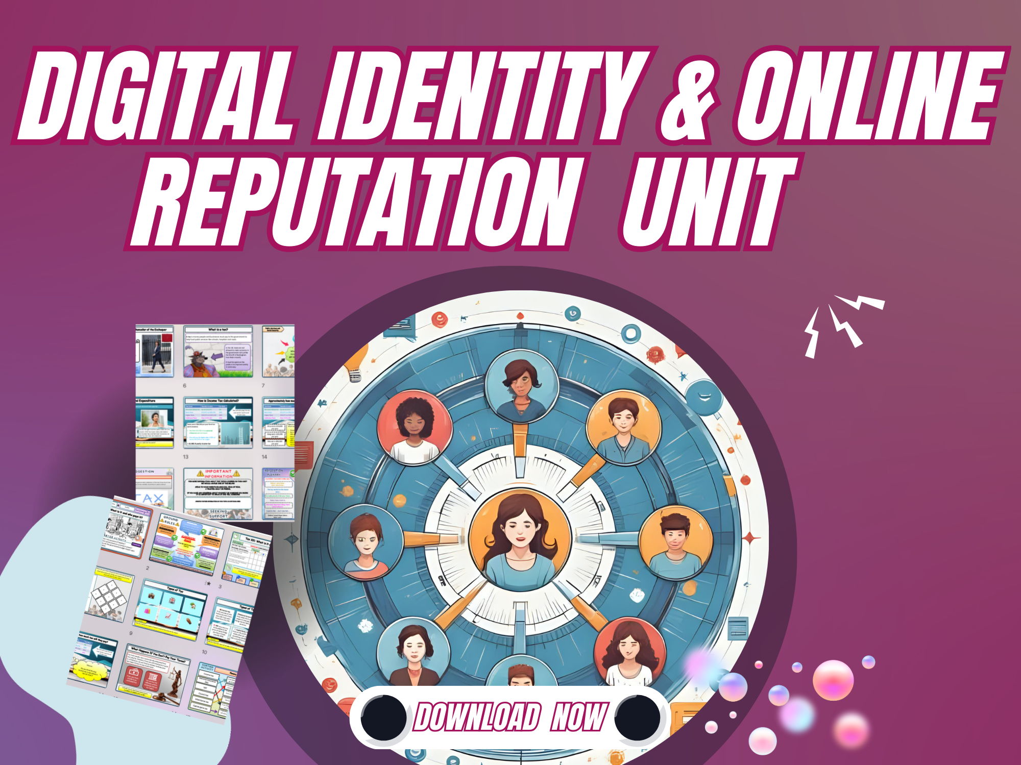 Digital identity and online reputation PSHE KS3 / KS4