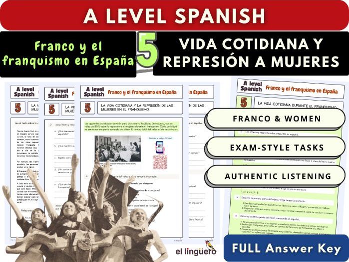 A Level Spanish: Women & daily life under Franco